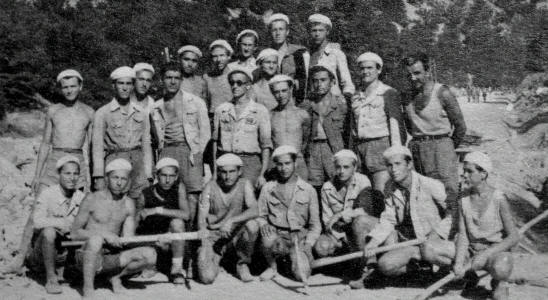 As part of a youth road crew 1948