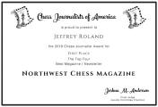 NWC CJA award certificate (2018)