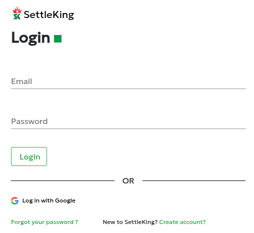SettleKing screen #1